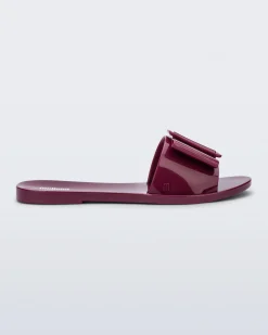 Slides*Melissa Babe Burgundy