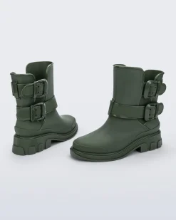 Boots*Melissa Bang Boot Green