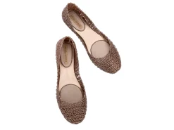 Ballet Flats*Melissa Campana Metallic Rose