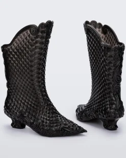 Boots*Melissa Court Boot Black