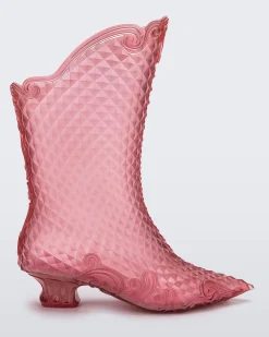 Boots*Melissa Court Boot Pink