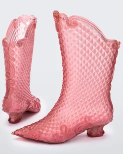 Boots*Melissa Court Boot Pink
