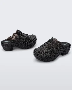 Platforms|Clogs*Melissa Court Clog Black