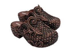 Platforms|Clogs*Melissa Court Clog Brown