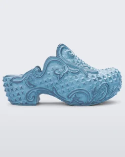 Platforms|Clogs*Melissa Court Clog Blue