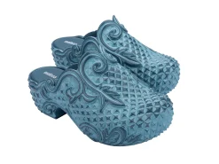 Platforms|Clogs*Melissa Court Clog Blue