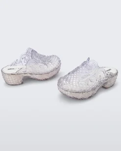 Platforms|Clogs*Melissa Court Clog Clear