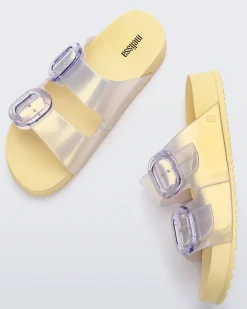 Slides*Melissa Cozy Pearly Yellow
