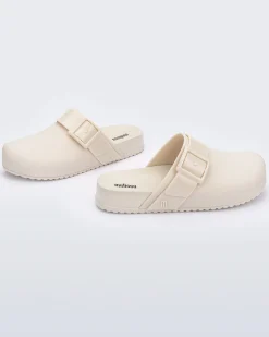 Slides*Melissa Cozy Clog Beige