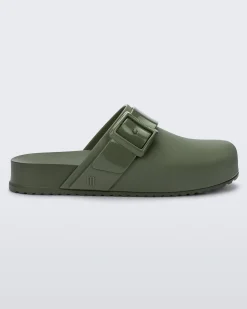 Clogs*Melissa Cozy Clog Green