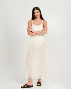 Slides*Melissa Cozy Cross Dark Brown