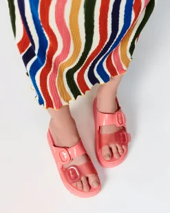 Slides|Platform*Melissa Cozy Platform Pink