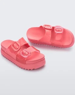 Slides|Platform*Melissa Cozy Platform Pink