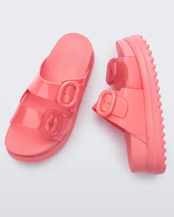 Slides|Platform*Melissa Cozy Platform Pink