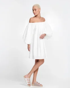 Slides*Melissa Cozy Stripes Beige/White