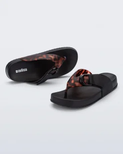 Flip Flops*Melissa Cozy Thong Black