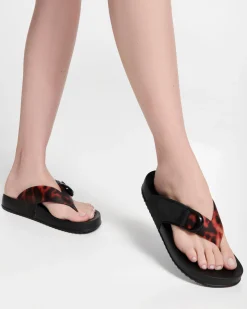 Flip Flops*Melissa Cozy Thong Black