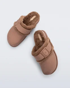 Clogs*Melissa Cozy Warm Clog Brown