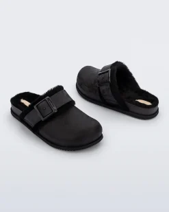 Clogs*Melissa Cozy Warm Clog Black