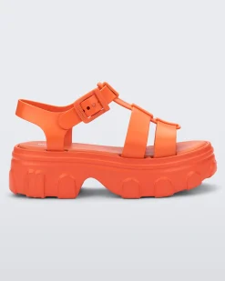 Ankle Strap|Platform*Melissa Ella Orange