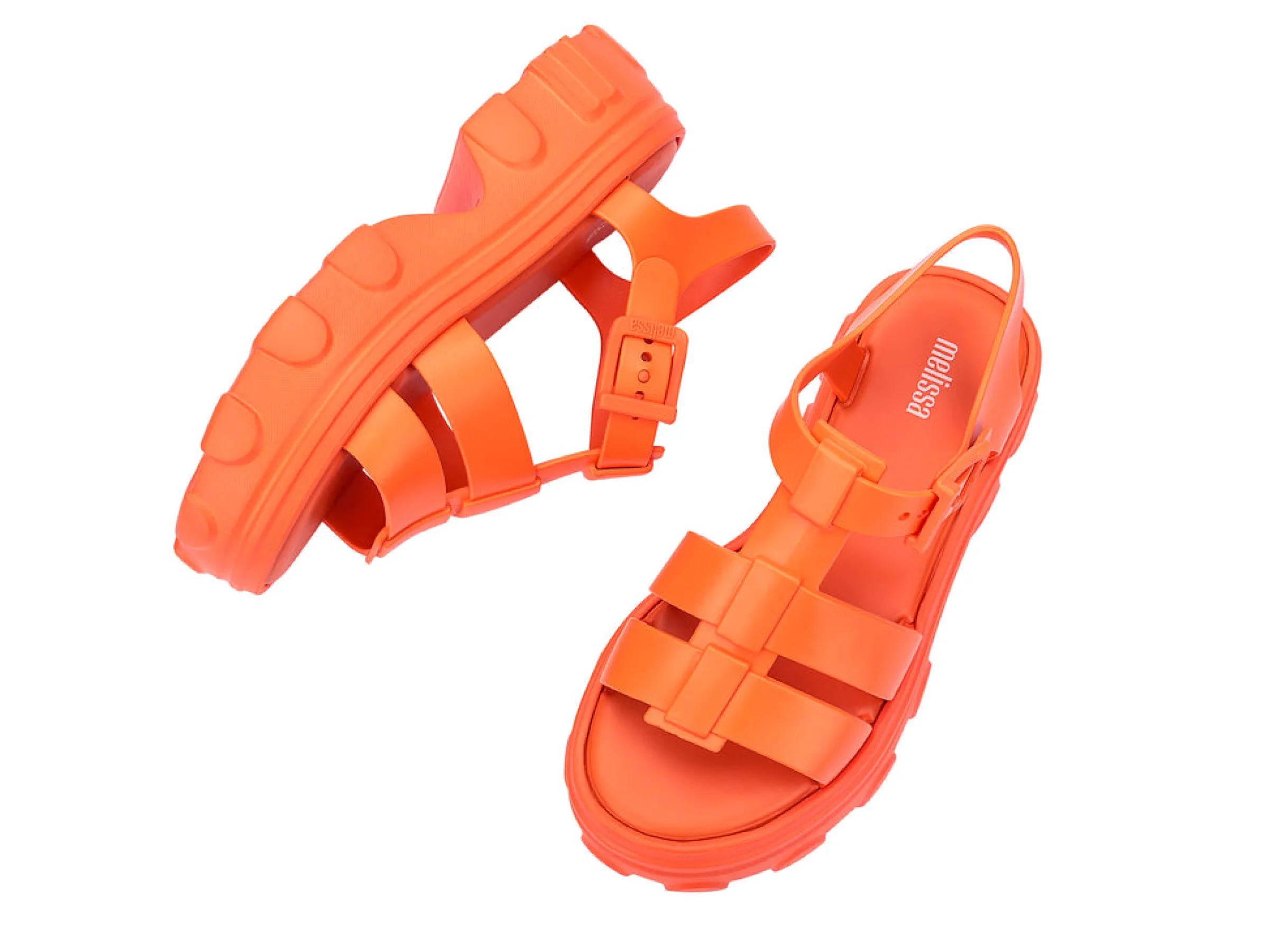 Ankle Strap|Platform*Melissa Ella Orange