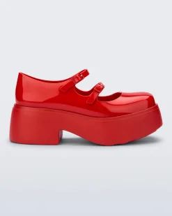 Platforms|Mary Janes*Melissa Farah Red