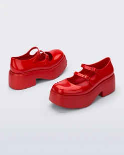 Platforms|Mary Janes*Melissa Farah Red