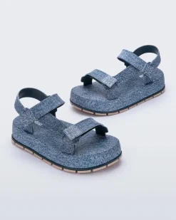 Platform|Sandals*Melissa Flowing Denim Platform