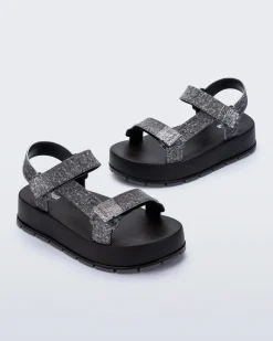 Platform|Sandals*Melissa Flowing Denim Platform