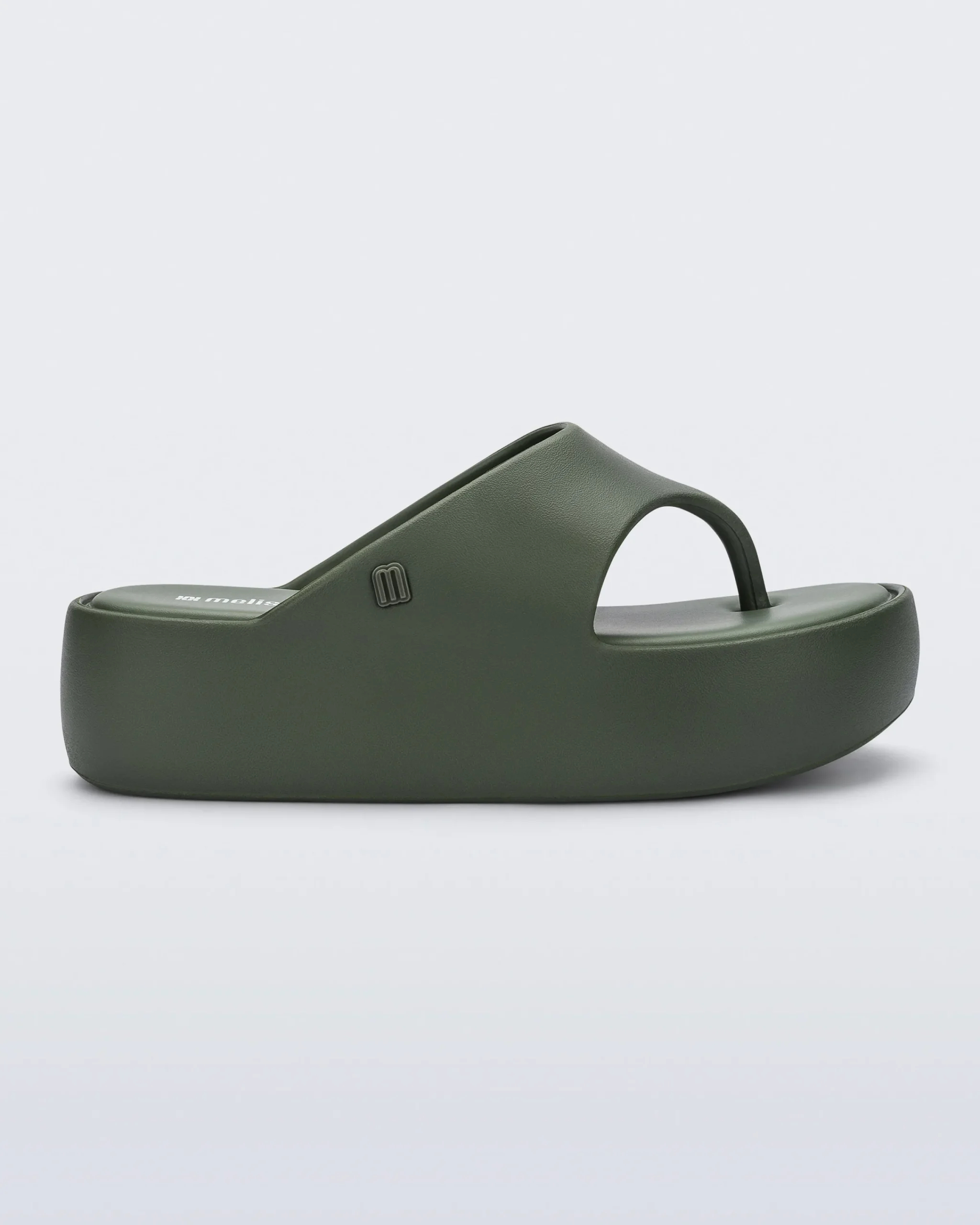 Flip Flops|Platform*Melissa Free Platform Thong Green