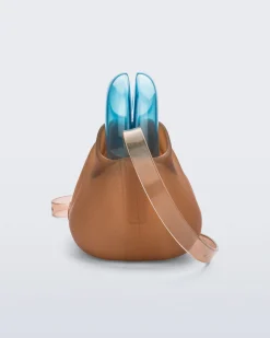 Handbags*Melissa Glass Bag Orange/Blue