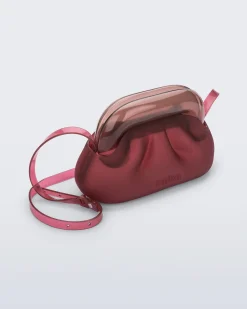 Handbags*Melissa Glass Bag Red/Brown