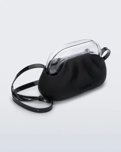 Handbags*Melissa Glass Bag Black/Clear
