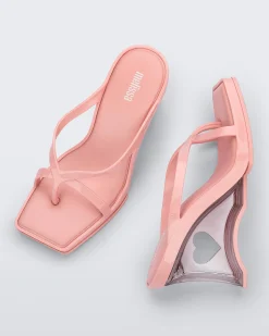 Heels*Melissa Glass Heel