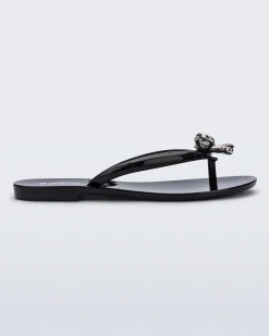Flip Flops*Melissa Harmonic Iris Black/Silver