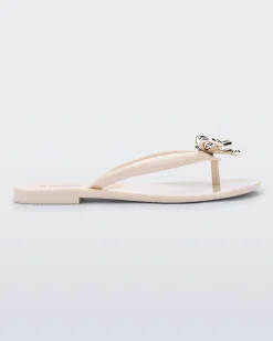 Flip Flops*Melissa Harmonic Iris Beige/Gold