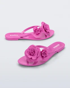 Flip Flops*Melissa Harmonic Petals Pink