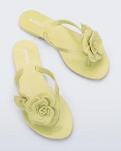 Flip Flops*Melissa Harmonic Petals Green