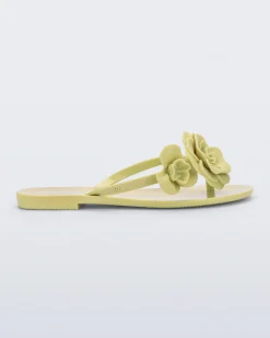 Flip Flops*Melissa Harmonic Petals Green