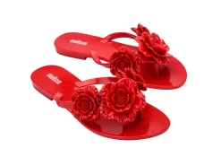 Flip Flops*Melissa Harmonic Springtime Red