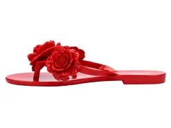 Flip Flops*Melissa Harmonic Springtime Red
