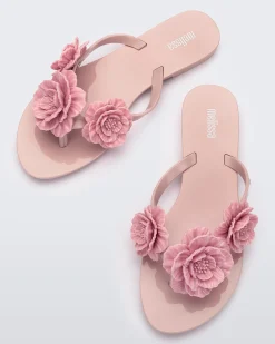 Flip Flops*Melissa Harmonic Springtime Pink