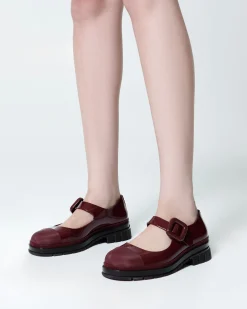 Mary Janes|Loafers*Melissa June Burgundy