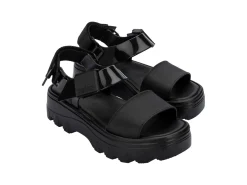 Ankle Strap|Platform*Melissa Kick Off Sandal Black/Black