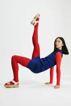 Platforms*Melissa Kick Off Sandal Beige/Glitter