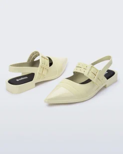 Ballet Flats*Melissa Ladylike Yellow/Beige