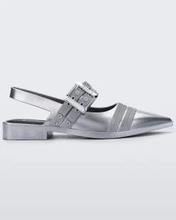 Ballet Flats*Melissa Ladylike Silver