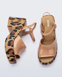 Platforms|Heels*Melissa Lina Beige/Black