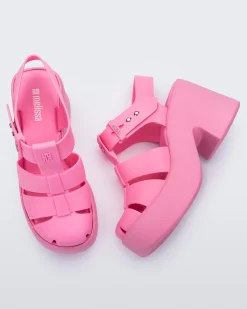 Ankle Strap|Platform*Melissa Lulu Pink