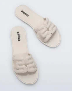 Slides*Melissa M Slide Beige